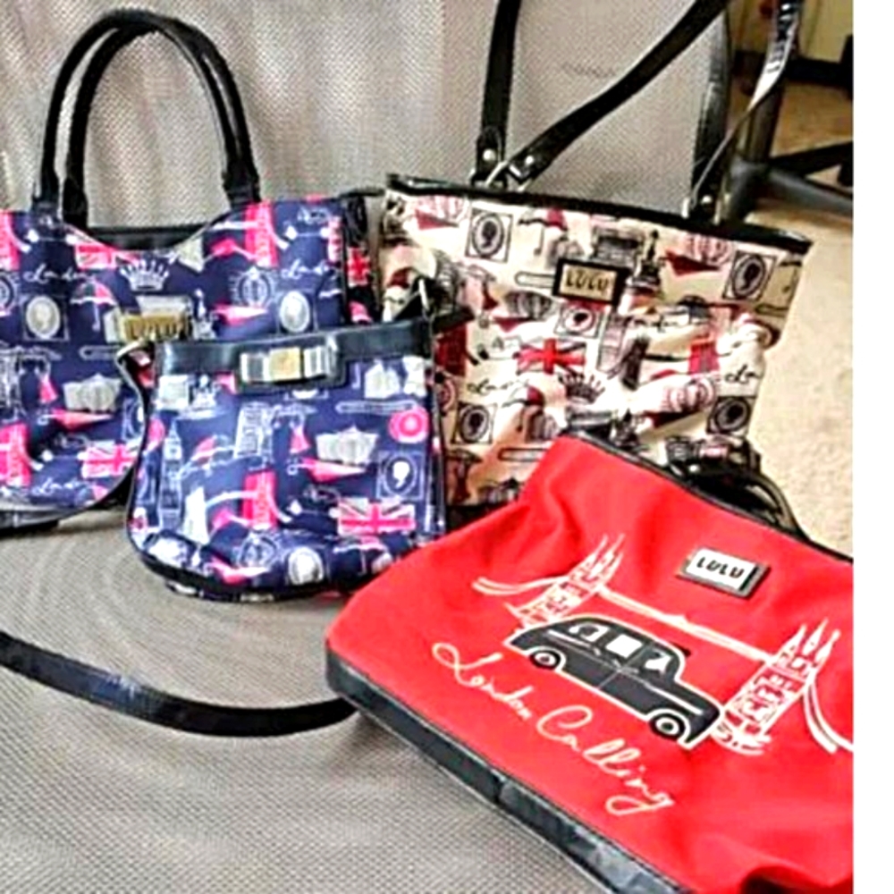 Lulu by Lulu Guinness 4 Purses London Bundle